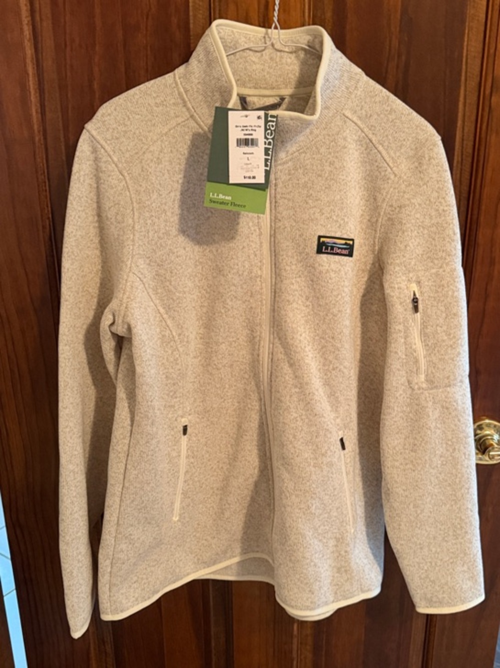 L.L. Bean Women’s Sweater Full-Zip Fleece Jacket